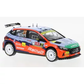   IXO 253545 Hyundai i20 N Rally 2 2021, Rally Ypres, J.Huttunen, M.Lukka, 21 (IXORAM814LQ) (1:43)