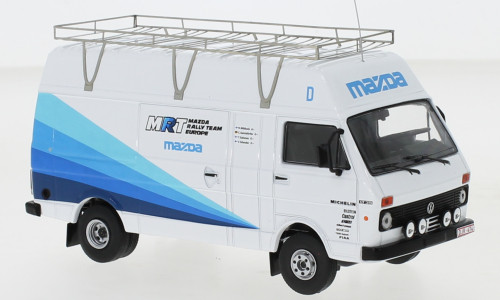 IXO 253579 Volkswagen LT35 LWB Rally Assistance Van 1989, Mazda Rally Team Europe (IXORAC375X) (1:43)