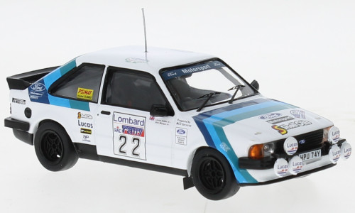 IXO 254205 Ford Escort MKIII RS 1600i 1983, RAC Rally, L.Aitken-Walker, E.Morgan, 22 (IXORAC376ALQ) (1:43)