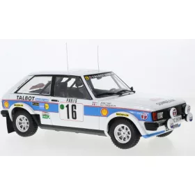   IXO 254938 Talbot Sunbeam Lotus 1981, Rallye Monte Carlo, G.Frequelin, J.Todt, 16 (IXO18RMC095A.20) (1:18)