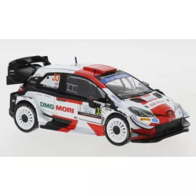   IXO 255370 Toyota Yaris WRC 2021, DMG MORI, WRC, Rally Monza, E.Evans, S.Martin, 33, Toyota Gazoo Racing (IXORAM823) (1:43)