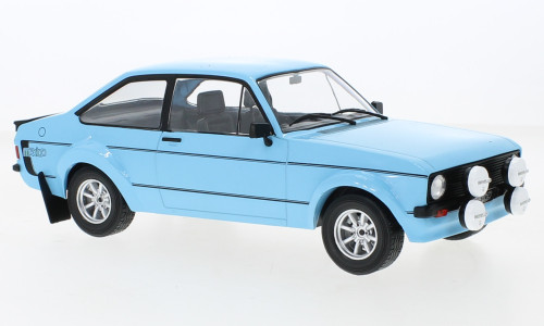 IXO 255375 Ford Escort MkII Mexico light blue, Dekor, 1977 (IXO18CMC103A.20) (1:18)