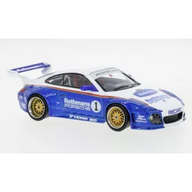   IXO 255657 Porsche 911 (997) Old & New white, metallic blue, Rothmans-Porsche (IXOMOC320) (1:43)