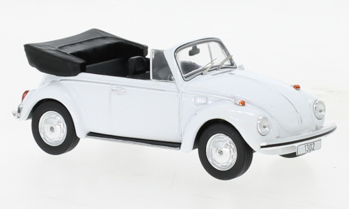 IXO 256050 Volkswagen Käfer 1302 LS Cabriolet white, 1971 (IXOCLC428N) (1:43)