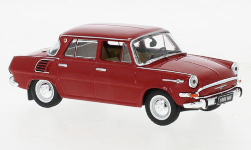 IXO 256697 Skoda 1000 MB red, 1968 (IXOCLC439N.22) (1:43)