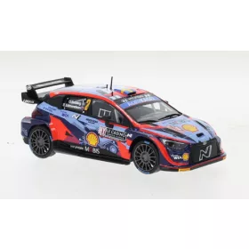   IXO 256728 Hyundai i20 N Rally1 2022, Rallye Monte Carlo, O.Solberg, E.Edmondson, 2 (IXORAM837) (1:43)