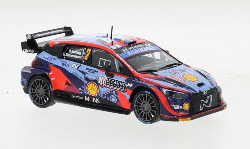 IXO 256728 Hyundai i20 N Rally1 2022, Rallye Monte Carlo, O.Solberg, E.Edmondson, 2 (IXORAM837) (1:43)