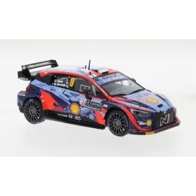   IXO 256729 Hyundai i20 N Rally1 2022, Rallye Monte Carlo, T.Tanak, M.Järveoja, 8 (IXORAM838) (1:43)
