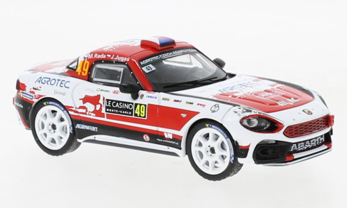 IXO 256737 Fiat Abarth 124 RGT 2022, Rally Monte Carlo, M.Rada, J.Jugas, 49 (IXORAM846) (1:43)