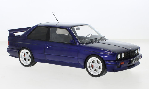 IXO 256834 BMW M3 (E30) metallic dark blue, 1989 (IXO18CMC122.22) (1:18)