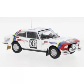   IXO 257215 Peugeot 504 Coupe V6 1978, Rallye Cote d Ivoire, S.Lampinen, A.Aho, 3 (IXORAC417C.22) (1:43)