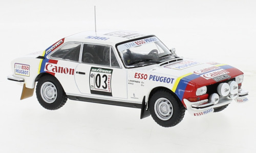 IXO 257215 Peugeot 504 Coupe V6 1978, Rallye Cote d Ivoire, S.Lampinen, A.Aho, 3 (IXORAC417C.22) (1:43)