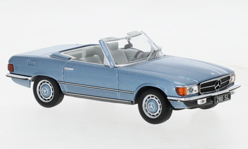 IXO 258773 Mercedes-Benz 280 SL (R107) metallic light blue, 1979 (IXOCLC458N.22) (1:43)