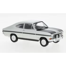   IXO 258777 Opel Kadett B Coupe Rallye, silver/black 1967 (IXOCLC462N.22) (1:43)
