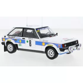   IXO 258823 Talbot Sunbeam Lotus 1981, Rally Monte Carlo , H.Toivonen, F.Gallagher, 8 (IXO24RAL023B) (1:24)