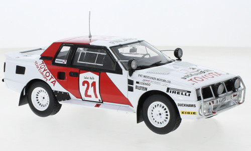 IXO 258826 Toyota Celica TwinCam Turbo (TA64) 1985, Safari Rally, J.Kankkunen, F.Gallagher, 21, Toyota Team Europe (IXO24RAL025A) (1:24)