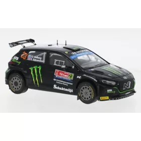   IXO 259244 Hyundai i20 N Rally2 2022, Monster, Rallye Portugal, O.Solberg, E.Edmondson, 23 (IXORAM852.22) (1:43)