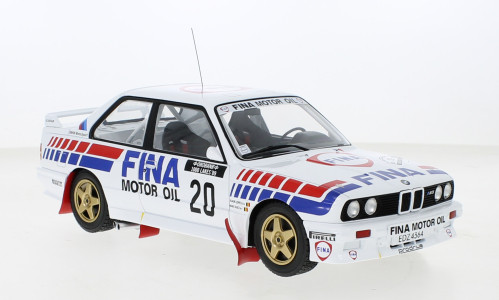 IXO 259670 BMW M3 (E30) 1989, Fina, 1000 Lakes Rally, M.Duez, A.Lopes, 20 (IXO18RMC132.22) (1:18)