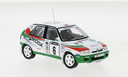 IXO 259679 Skoda Felicia Kit Car 1996, RAC Rally, P.Sibera, P.Gross, 6 (IXORAC423B.22) (1:43)