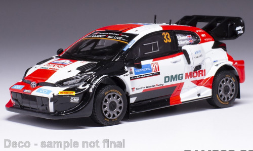 IXO 260604 Toyota GR Yaris 2022, WRC, Rallye Estland, E.Evans, S.Martin, 33 (IXORAM860.22) (1:43)