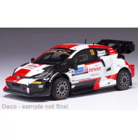   IXO 260605 Toyota GR Yaris 2022, WRC, Rallye Estland, T.Katsuta, A.Johnston, 18 (IXORAM861.22) (1:43)