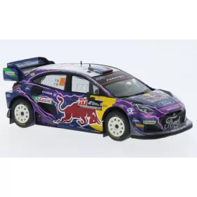   IXO 261777 Ford Puma Rally1 2022, Red Bull, Rally Acropolis, S.Loeb, I.Galmiche, 19 (IXORAM871.22) (1:43)
