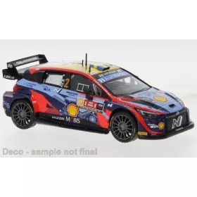   IXO 261781 Hyundai i20 N Rally2 2022, WRC2, Rally Ypern, O.Solberg, E.Edmondson, 2 (IXORAM875.22) (1:43)