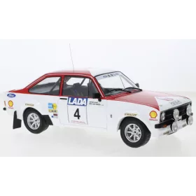   IXO 261884 Ford Escort MK II RS 1800 mit Decals 1977, Marlboro, 1000 Lakes Rally, A.Vatanen, A.Aho, 4 (IXO18RMC143.22) (1:18)