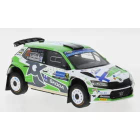   IXO 262058 Skoda Fabia Rally2 EVO 2022, Rallye Estland, E.Lindholm, R.Hämäläinen, 27 (IXORAM863A.22) (1:43)