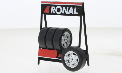 IXO 262715 Ronal Set of 4 Wheels silver (IXO18SET018W) (1:18)