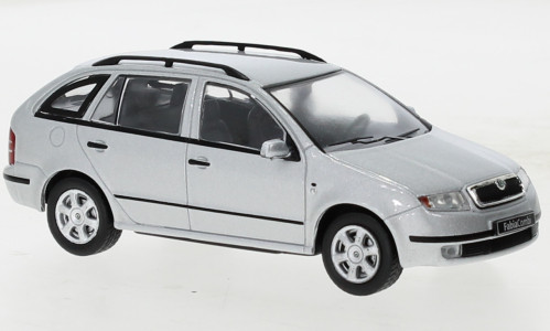 IXO 263062 Skoda Fabia I Combi 2000, silver (IXOCLC471N.22) (1:43)