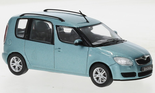 IXO 263063 Skoda Roomster metallic lightblue, 2007 (IXOCLC472N.22) (1:43)