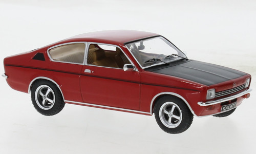 IXO 263378 Opel Kadett C Coupe SR red, matt black, 1976 (IXOCLC490N.22) (1:43)