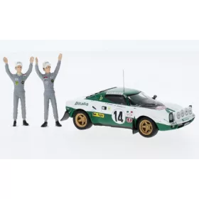   IXO 264288 Lancia Stratos HF Winners Series with figurines 1975, Rallye Monte Carlo, S.Munari, M.Mannucci, 14 (IXOSPRM001-75) (1:43)