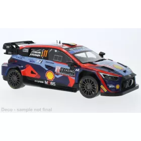   IXO 265187 Hyundai i20 N 2023, WRC1, Rally Monte Carlo, T.Neuville, M.Wydaeghe, 11 (IXO18RMC153A.22) (1:18)