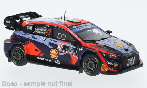 IXO 265212 Hyundai i20 N 2023, WRC1, Rally Schweden, C.Breen, J.Fulton, 42 (IXORAM894.22) (1:43)