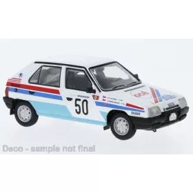   IXO 265266 Skoda Favorit 136L 1989, Rally Bohemia, V.Berger, O.Jakubec, 50 (IXORAC431.22) (1:43)