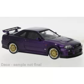  IXO 265785 Nissan Skyline GT-R R34 metallic lila, 2002 (IXOCLC526N.22) (1:43)