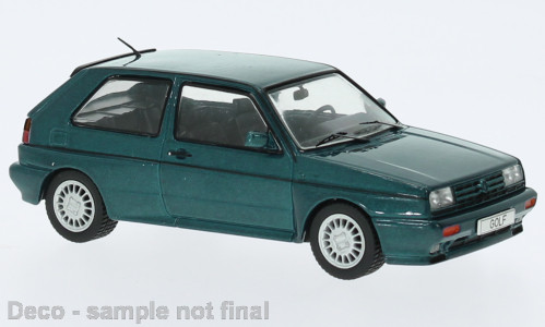 IXO 265792 Volkswagen Rallye Golf G60 metallic green, 1990 (IXOCLC533N.22) (1:43)