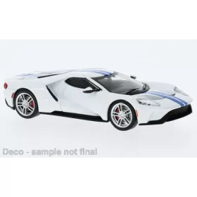 IXO 265795 Ford GT white/blue, 2017 (IXOCLC536N.22) (1:43)