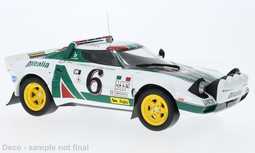 IXO 265926 Lancia Stratos HF 1976, Rally Monte Carlo, B.Waldegard, H.Thorszelius, 6 (IXO18RMC162B.22) (1:18)