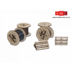 Igra Model 121017 Kábeldob és raklapok (H0) - LC