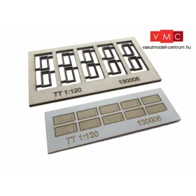 Igra Model 131006 Kábelcsatorna fedőkövek, 10 db, fedlapok - Art. 3 (H0) - LC