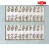 Igra Model 160013 Dombornyomott betűk és számok (TT)