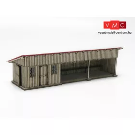 Igra Model 161019 Fedett váróhelyiség fából (H0) - LC