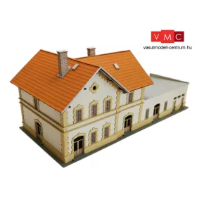   Igra Model 191007 HÉV másodosztályú felvételi épület melléképülettel, vasútállomás - Rajec (H0) - LC