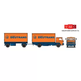   Igra Model 66619001 Liaz csereszekrényszállító teherautó pótkocsival - Deutrans (H0)