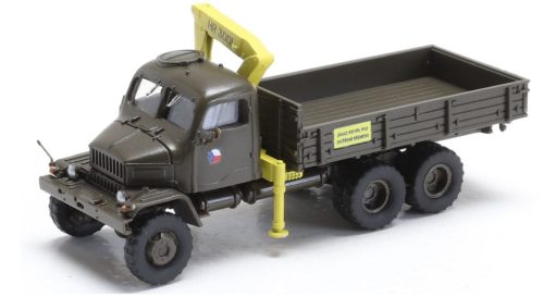 Igra Model 66708111 Praga V3S platós katonai teherautó, HR3001 daruval (TT)