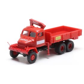   Igra Model 66708113 Praga V3S platós tűzoltóautó, HR 3001 daruval, Hasici (TT)