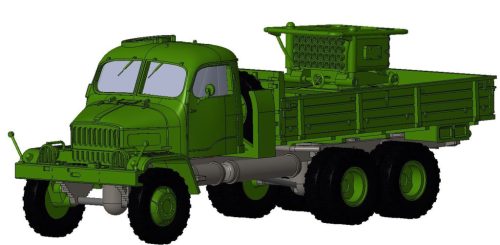Igra Model 66708116 Praga V3S rakétavető katonai teherautó (TT)